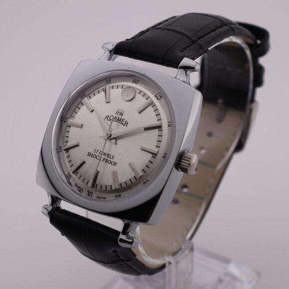 Vintage Roamer ST96 Watch – Swiss Made, 17 Jewels, Manual Wind, Stylish - Picture 3 of 8